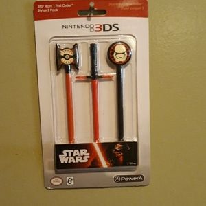 Nintendo 3ds stylus 3 pack
